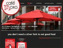 Tablet Screenshot of cafemoxo.com